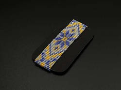 Браслет из бисера в украинском разноцветном стиле. 150х24мм / Браслет из бисера в украинском разноцветном стиле. 150х24мм