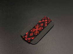 Браслет из бисера в украинском разноцветном стиле. 150х24мм / Браслет из бисера в украинском разноцветном стиле. 150х24мм