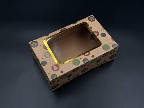 Збірні картонні коробки для подарунків. Крафтовий колір. 22х14.5х7см / Збірні картонні коробки для подарунків. Крафтовий колір., фото 1