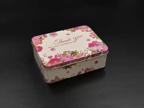 Металеві подарункові коробочки "Thank you". 12х9х4см / Металеві подарункові коробочки "Thank you". 12х9х4см