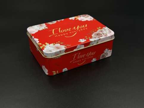 Металеві подарункові коробочки "I love you". 12х9х4см / Металеві подарункові коробочки "I love you". 12х9х4см