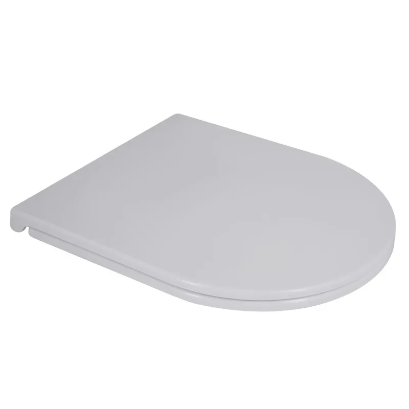 Сидіння-кришка для унітазу Mixxus Premium SEAT COVER ELLIPSE-WAVE-2001 з мікроліфтом 428х361х50mm (MP6610), фото 1