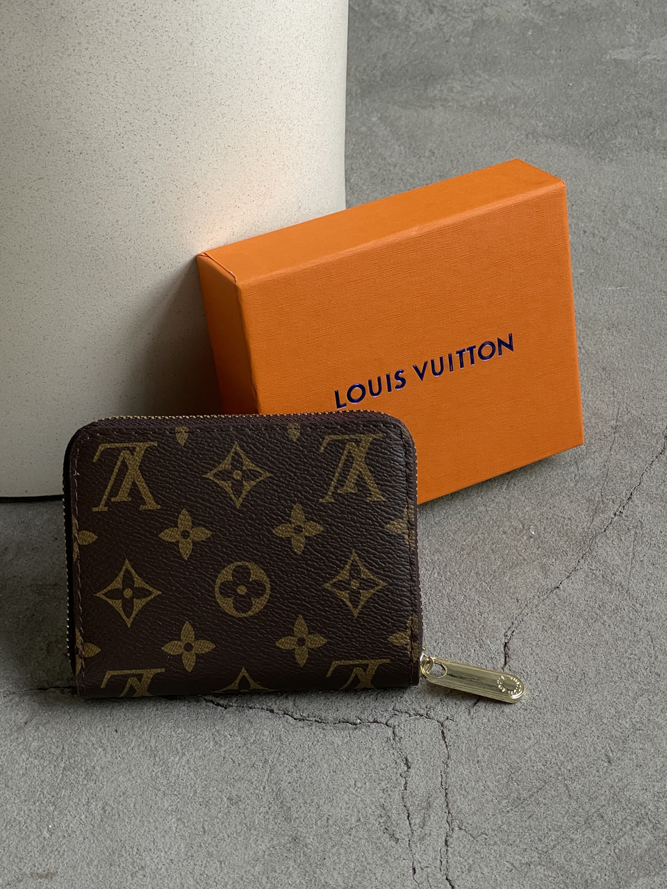 Гаманець Louis Vuitton жіночий коричневий класичний Луї віттон міні