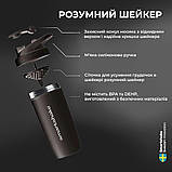 Шейкер спортивний SmartShake металевий Reforce Stainless Steel 30oz/900ml Army Green, фото 10