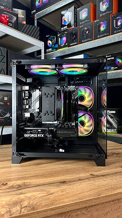 Б/в Під замовлення ігровий ПК Qube Reef ARGB Black MT| Ryzen 5 5500| 16 GB RAM| 1000 GB SSD| GeForce RTX 3060 12GB, фото 3
