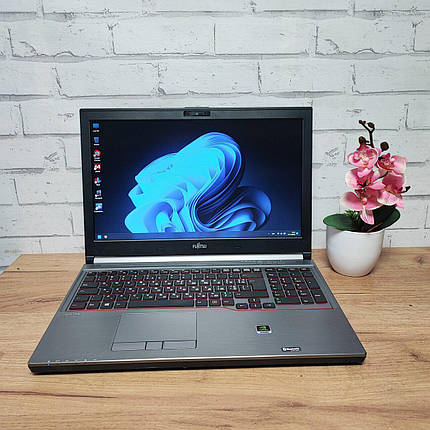 Б/в Ноутбук Fujitsu Celsius H730 15.6" 1920x1080| Core i7-4610M| 8 GB RAM| 128 GB SSD| Quadro K510M 1GB| Без АКБ, фото 1