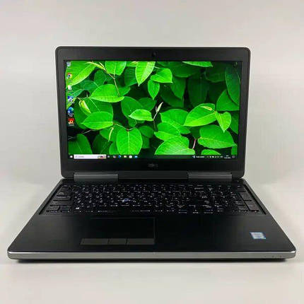 Б/в Ноутбук Dell Precision 7520 15.6" 1920x1080| i7-6920HQ| 16GB RAM| 128GB SSD+1000GB HDD| Quadro M2200 4GB, фото 1