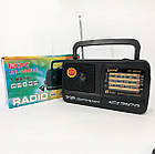 Радіоприймач Kipo KB-409AC потужний радіо FM c usb живлення від батареї R20 або від мережі