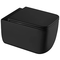 Унітаз підвісний Mixxus Premium DIVERSE-0301-T1 BLACK 530х365х373mm, система змиву TORNADO 1.0 (MP6