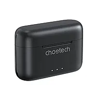 Бездротові навушники Choetech BH-T15 Black TWS, Bluetooth 5.2, ANC+ENC (43-00137), фото 3