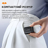Бездротові навушники Choetech BH-T15 Black TWS, Bluetooth 5.2, ANC+ENC (43-00137), фото 10