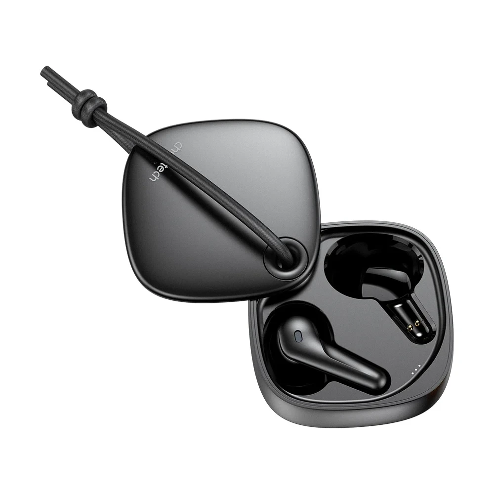 Бездротові навушники Choetech BH-T17 Black TWS, Bluetooth 5.4, ANC+ENC (43-00136)