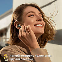Бездротові навушники Choetech BH-T17 Black TWS, Bluetooth 5.4, ANC+ENC (43-00136), фото 9