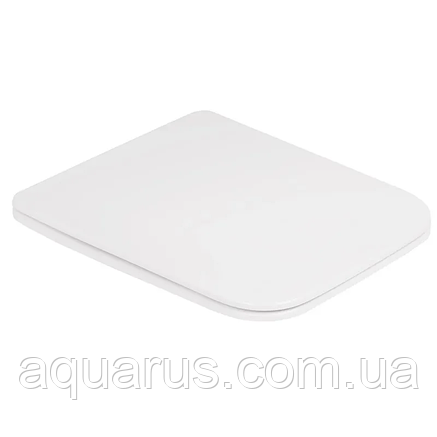 Сидіння-кришка для унітазу Mixxus Premium SEAT COVER QUADRO-DIVERSE-2001 з мікроліфтом 448х357х37mm (MP6612), фото 1