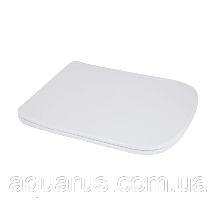 Сидіння-кришка для унітазу Mixxus SEAT COVER STYLE-2001 445х360х30mm, з мікроліфтом (MI6731), фото 1