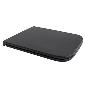 Сидіння-кришка для унітазу Mixxus Premium SEAT COVER QUADRO-DIVERSE-2001 BLACK з мікроліфтом 448х357х37mm (MP6614), фото 1