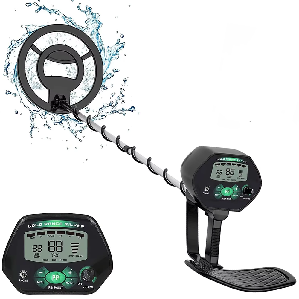 Грунтовий глибинний металошукач з високою чутливістю Gerui MD4090 | металодетектор, золота, срібла, заліза, водонепроникний, black, фото 1