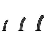 Набір дилдо Nexus Dilating Set (17см, 15см, 12,5см) (м'ята упаковка!!!), фото 4