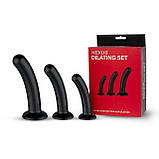 Набір дилдо Nexus Dilating Set (17см, 15см, 12,5см) (м'ята упаковка!!!), фото 8