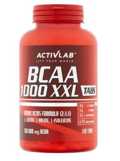 Амінокислоти ВСАА ActivLab BCAA 1000 XXL 120 таблеток