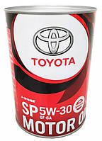 Моторна олива Toyota 5W-30 SP/GF-6A (Тойота 5в30) Оригінал 08880-13706 1л