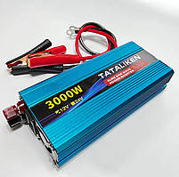 Перетворювач напруги (інвертор) з чистою синусоїдою на 3000 Вт з 12 на 220 вольтів — для котла, дому