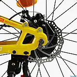 Дитячий спортивний велосипед 20" дюймів Corso «Next» NX-20315 (1) магнієва рама, Shimano Revoshift 7 швидкостей, зібраний на 75%, фото 8