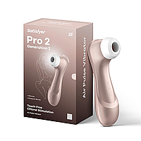 Вакуумний кліторальний стимулятор SATISFYER PRO 2+ VIBRATION Оригінал