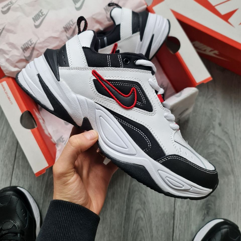 Чоловічі кросівки Nike M2K Tekno весна-осінь повсякденні (білі). Живе фото, фото 1