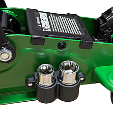 Гідравлічний домкрат TIREX TRFJ25W (балонний ключ + 2 головки) в платиковому кейсі, фото 3