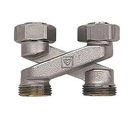 Вузол нижнього підключення перехрестя для радіатора Herz 3/4" X 1300434