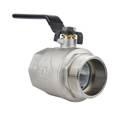 Кран Кульовий 1 1/2" RAF-Germany Black ВН Ручка