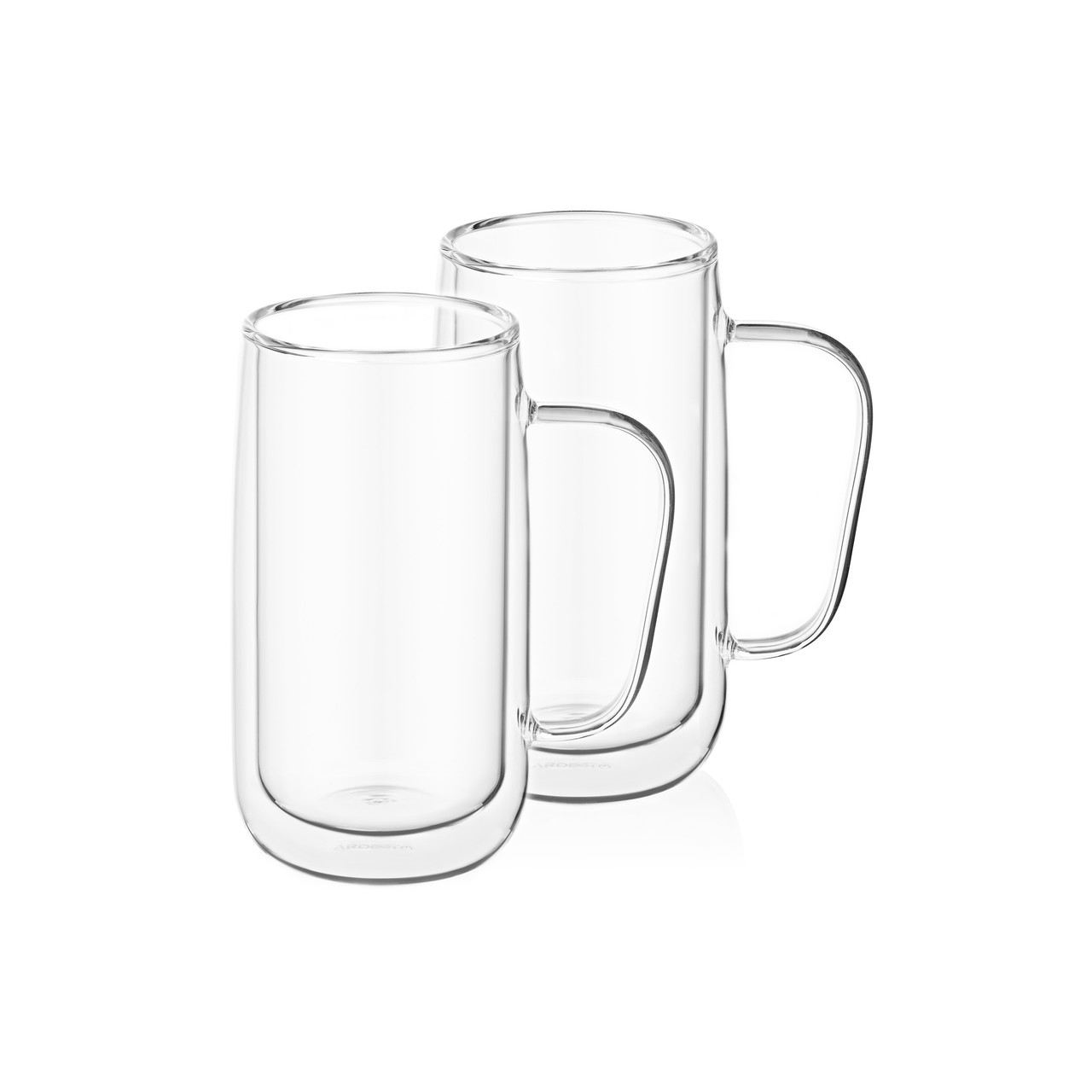 Чашки з подвійним склом та ручками ARDESTO 400 мл 2 шт (Niz16175)