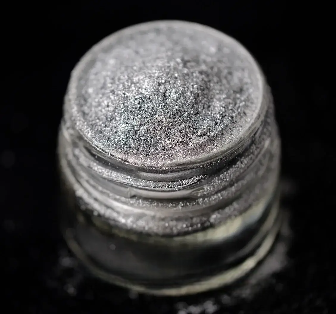 Харчовий блиск SILVER (Щільний кандурін), JA LATARTE, 10г, фото 1
