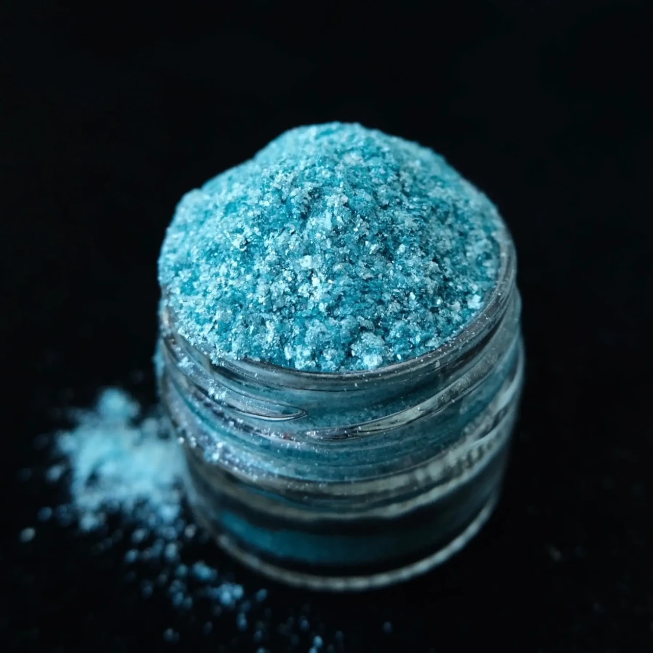Харчовий блиск (Гліттер) AQUAMARINE, JA LATARTE, 5г, фото 1