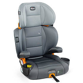 Автокрісло Chicco KidFit ClearTex Plus (група 2/3, від 4 до 12 років, Isofix) Сіре