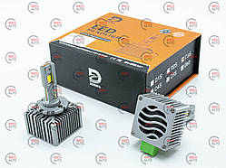 Лампа LED D3 12V 50W LY 6000K 10000L CAN BUS радіатор з вентилят