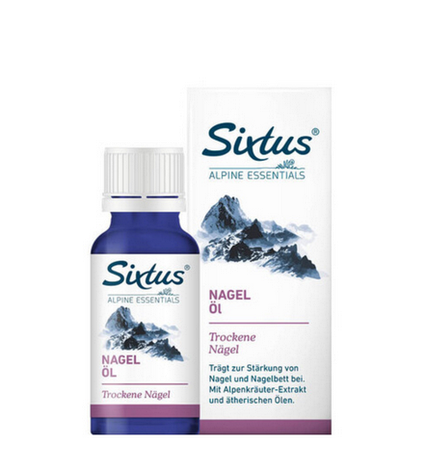 Доглядова олійка для нігтів, Sixtus, 20мл, фото 1