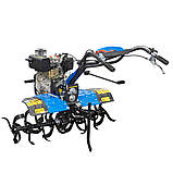 Мотоблок ДТЗ 560ДН (4.00-10) + фреза (Заводська упаковка), фото 2