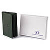 Візитниця-книжка ST Leather 19215 Зелена, фото 7
