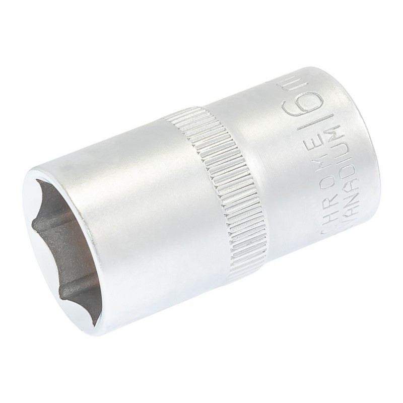 Насадка торцева 6-гранна MASTERTOOL 1/2" 16 мм CRV 78-0016