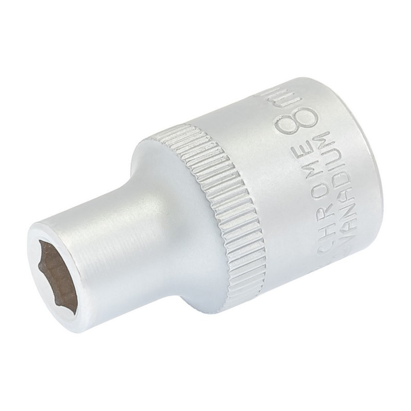 Насадка торцева 6-гранна MASTERTOOL 1/2" 8 мм CRV 78-0008