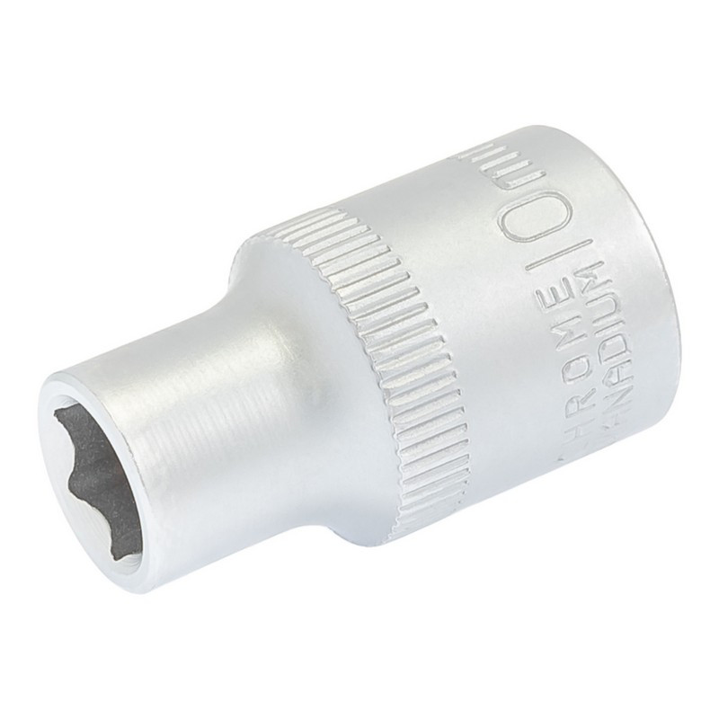 Насадка торцева 6-гранна MASTERTOOL 1/2" 10 мм CRV 78-0010