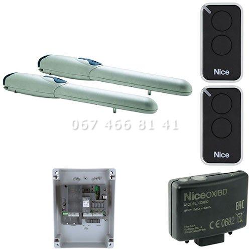 Nice Wingo 4 KLT автоматика для розпашних воріт комплект