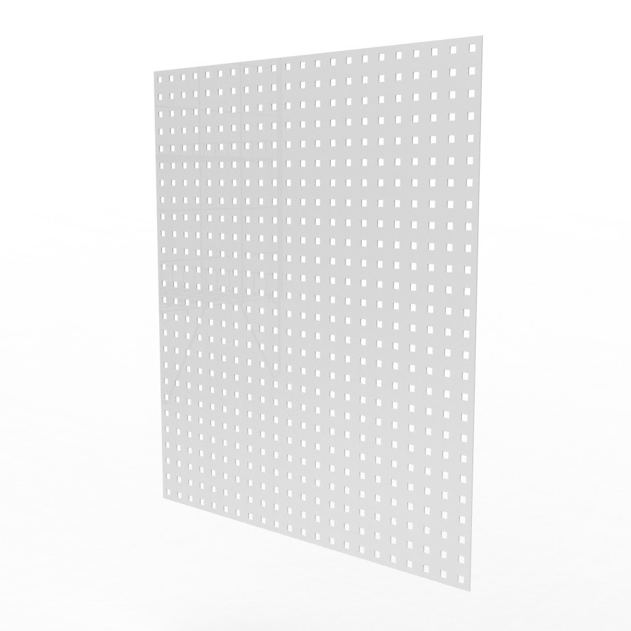 Перфорований аркуш для інструментів 33x39 см, білий