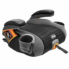 Автокрісло бустер Chicco GoFit Plus (група 2/3, від 4 до 12 років, Isofix) Темно-Сіре