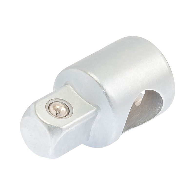 Перехідник MASTERTOOL 1⁄2"H-3⁄8"B з отвором для воротка Cr-V 78-0086