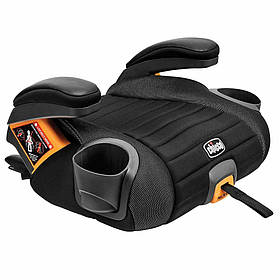 Автокрісло бустер Chicco GoFit Plus (група 2/3, від 4 до 12 років, Isofix) Чорне