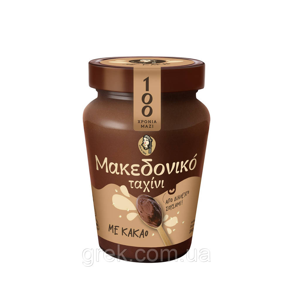 Тахіні (кунжутна паста) з какао Haitoglou Family Foods 350 г, фото 1