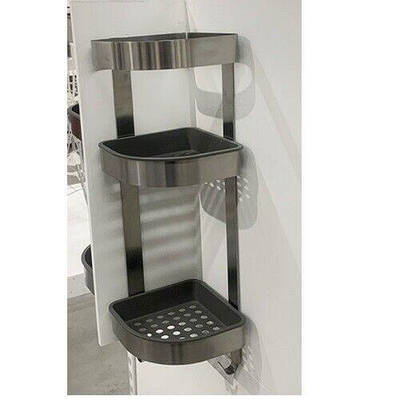 Полиця у ванну кутова полиця кутова 304.089.79 IKEA, BROGRUND